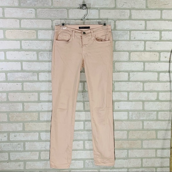 J Brand for Theory Pink Powder Skinny Leg Jeans - Picture 5 of 12